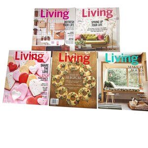 5 Martha Stewart Living Magazines 2016 2017 2018 Issues Christmas Valentine Day